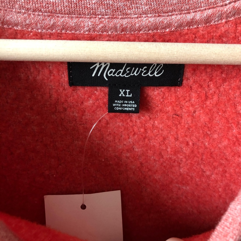 NWT Madewell Crew Neck Sweatshirt Size XL - Picture 7 of 11